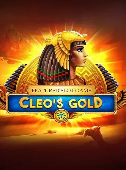 Decorative casino game artwork for Plazaroyal: Cleos Gold